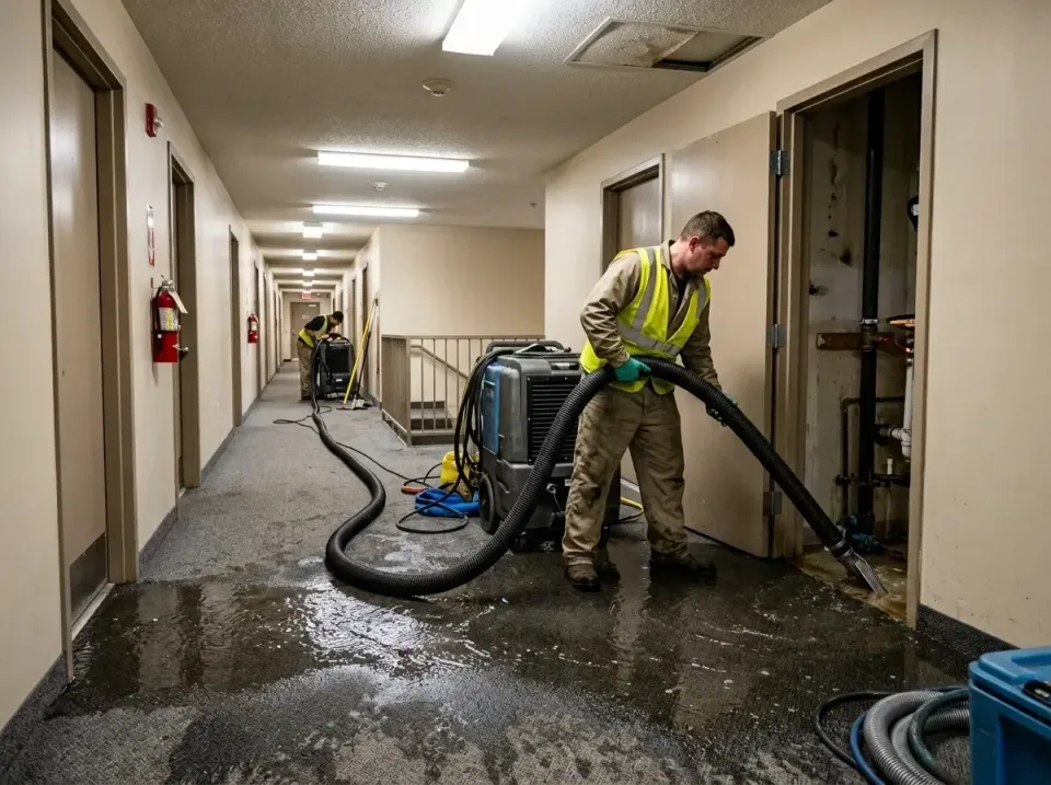 multi-unit-apartment-hallway-f-005 — frequently asked questions, Emergency Burst Pipe Water Extraction & Removal in Tioga Te…